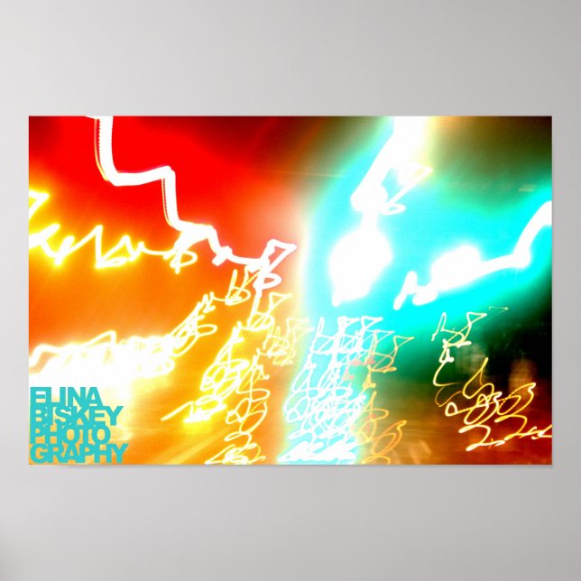 Poster Peintures lumineuses (Devant)