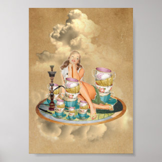 Poster "Pélévation de la chenille intérieure"