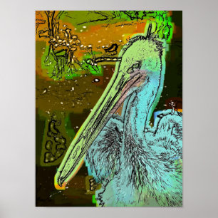 POSTER PÉLICAN