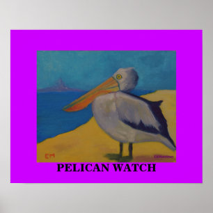 POSTER PELICAN WATT - IMPRIMER
