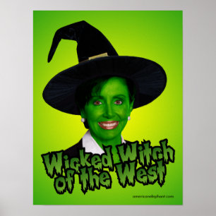 Poster Pelsoi : Wicked Witch of the West