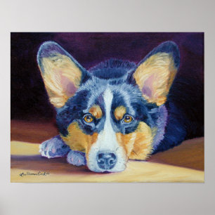 Poster Pembroke Welsh Corgi Imprimer