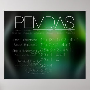 POSTER PEMDAS