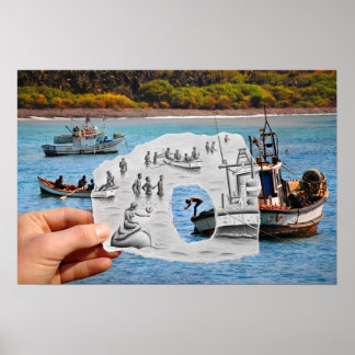 Poster Pencil Vs Camera