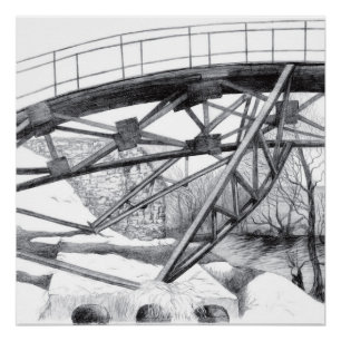 Poster Pencilart antique