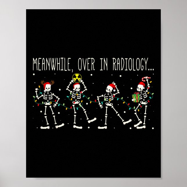 Poster Pendant Ce Temps En Radiologie Noël Lumière R (Devant)