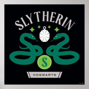 Poster Pendentif double serpent de la maison SLYTHERIN™ G