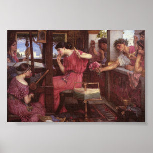 Poster Penelope et ses prétendants