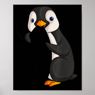 Poster Penguin Lover Kids Girl Women Men 