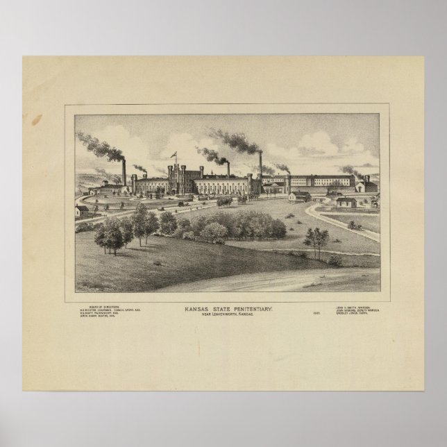 Poster Pénitencier d'État du Kansas (Devant)