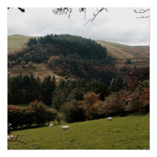 Poster Pennant Valley Wales