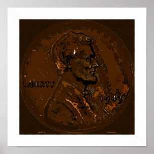 Poster Penny 1943 de feuille de blé 8
