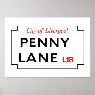 Poster Penny Lane