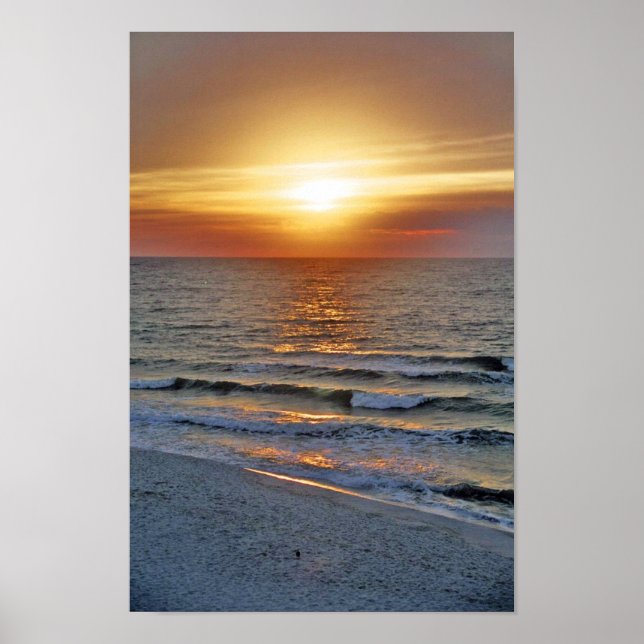 Poster Pensacola Sunrise Print (Devant)
