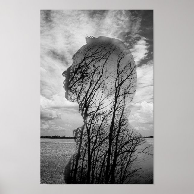 Poster Pensées profondes (Devant)