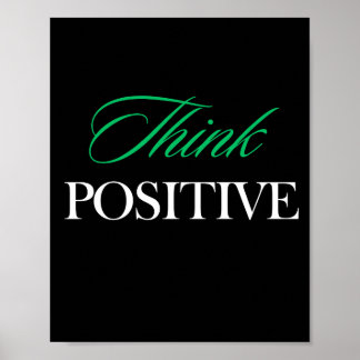 Poster Penser positif