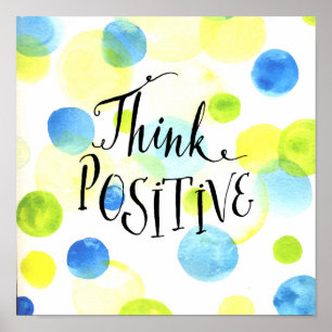 Poster Penser positif