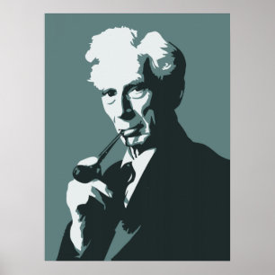 Poster Penseurs - Bertrand Russell