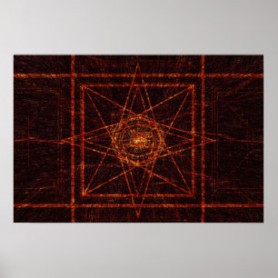 Poster Pentagramme