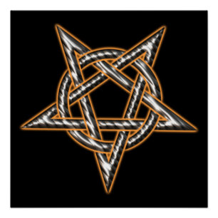 Poster Pentagramme