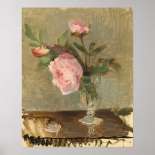 Poster Peonies - Berthe Morisot Art