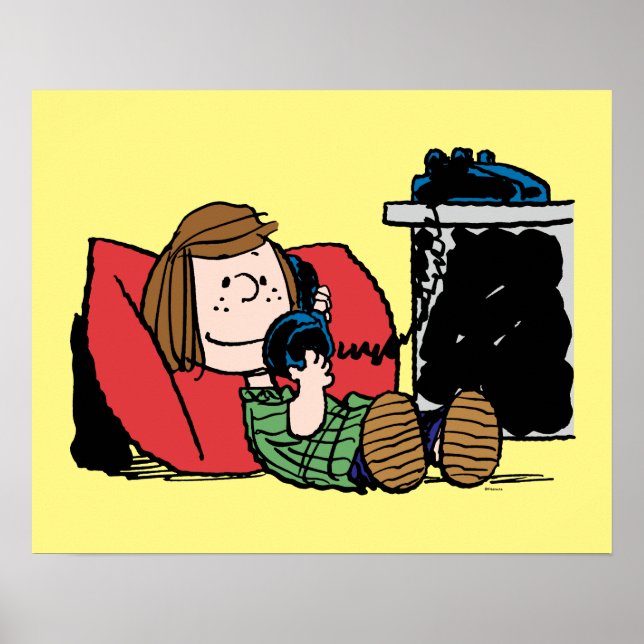 Poster Peppermint Patty sur le téléphone (Devant)