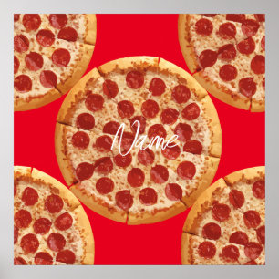 Poster Pepperoni Pizza Thunder_Cove