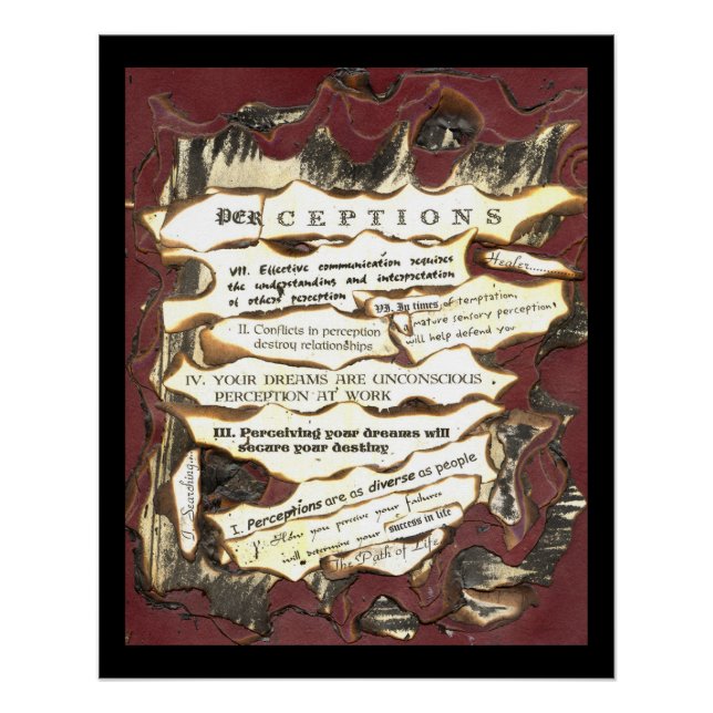 Poster Perceptions (Devant)