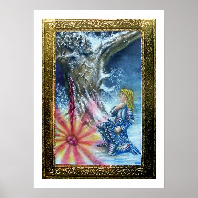POSTER PERCEVATION ET VISION DU SAINT-GRAIL (Devant)