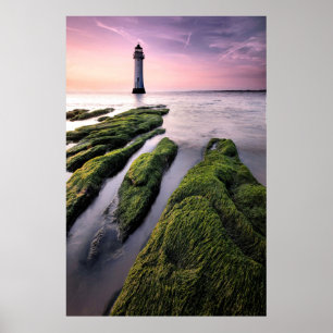 Poster Perch rock lighthouse