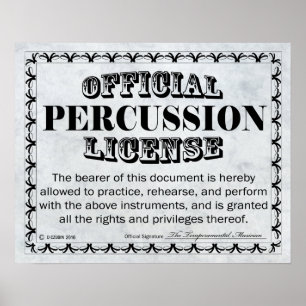 Poster Percussion