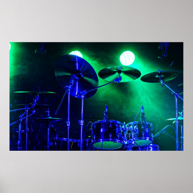 Poster Percussion Foggy (Devant)