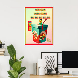 POSTER PERDRE DU DIM SUM