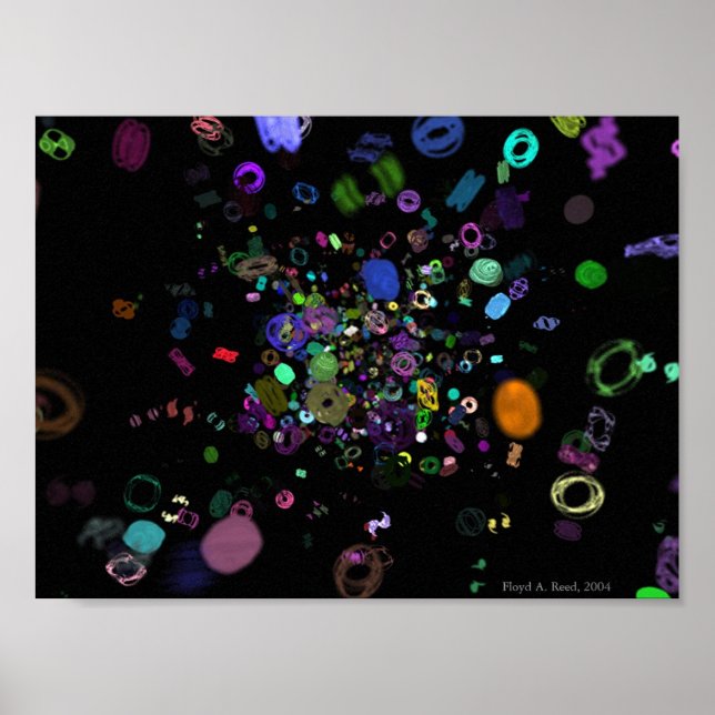 Poster Perdu dans Julia Space (Devant)