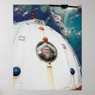 Poster perdu dans l'espace