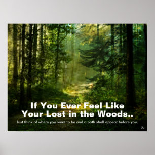 Poster Perdu et trouvé