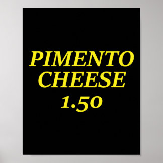Poster Père de golf au fromage de piment