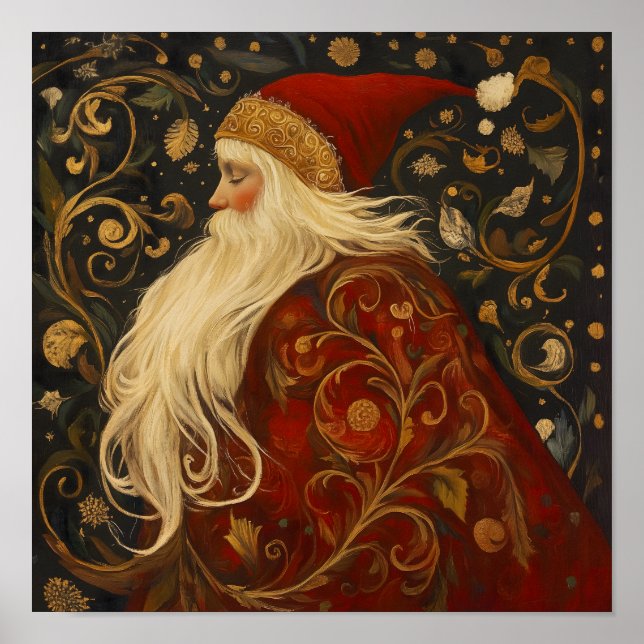 Poster Père Noël (Devant)