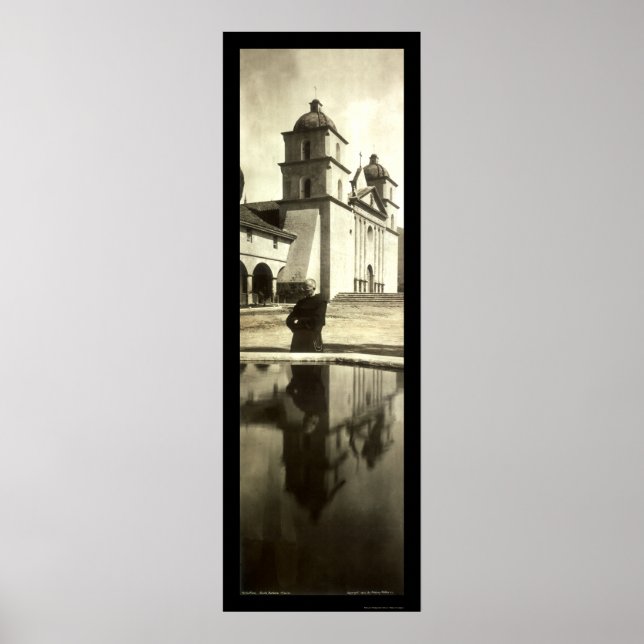 Poster Père Noël Barbara Mission Photo 1908 (Devant)