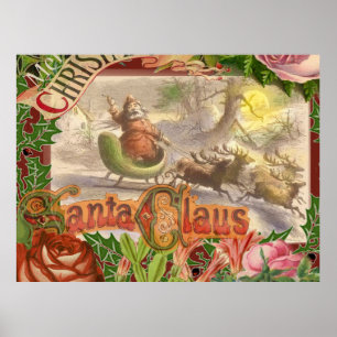 Poster Père Noël Noël