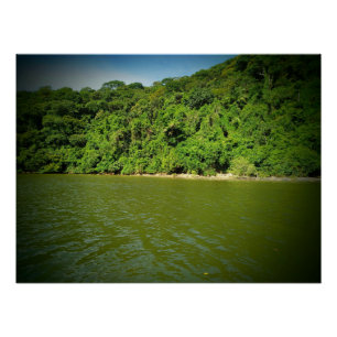 Poster Perequê Beach Guarujá Brésil