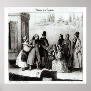 Poster Performance de "Le Pere Goriot"