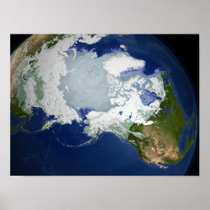 Poster Pergélisol circum-arctique