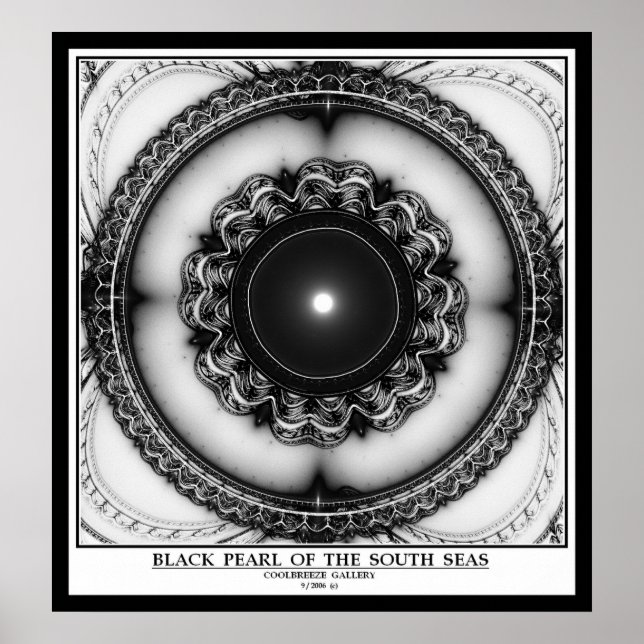 POSTER PERLE NOIRE DE LA MER DU SUD (Devant)