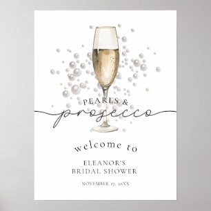 Poster Perles d'aquarelle. & Fête des mariées de poursuit