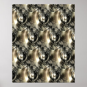 Poster Perles dorées