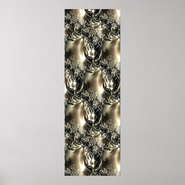 Poster Perles dorées (Devant)