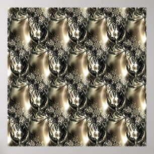 Poster Perles dorées