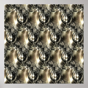 Poster Perles dorées