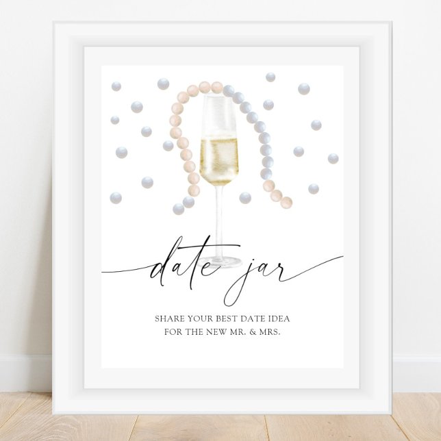 Poster Perles et poursuites - idées de la nuit (Créateur téléchargé)